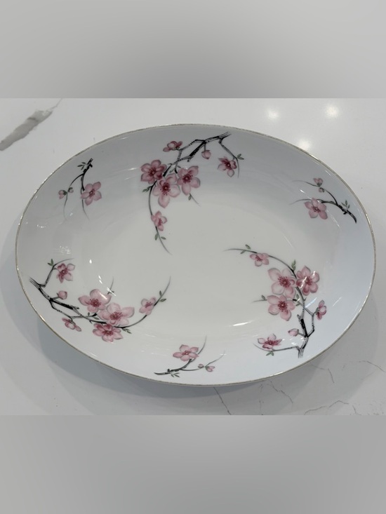 Cherry Blossom Other - Vintage Cherry Blossom Serving Bowl Japan Cottagecore Tea 🌸